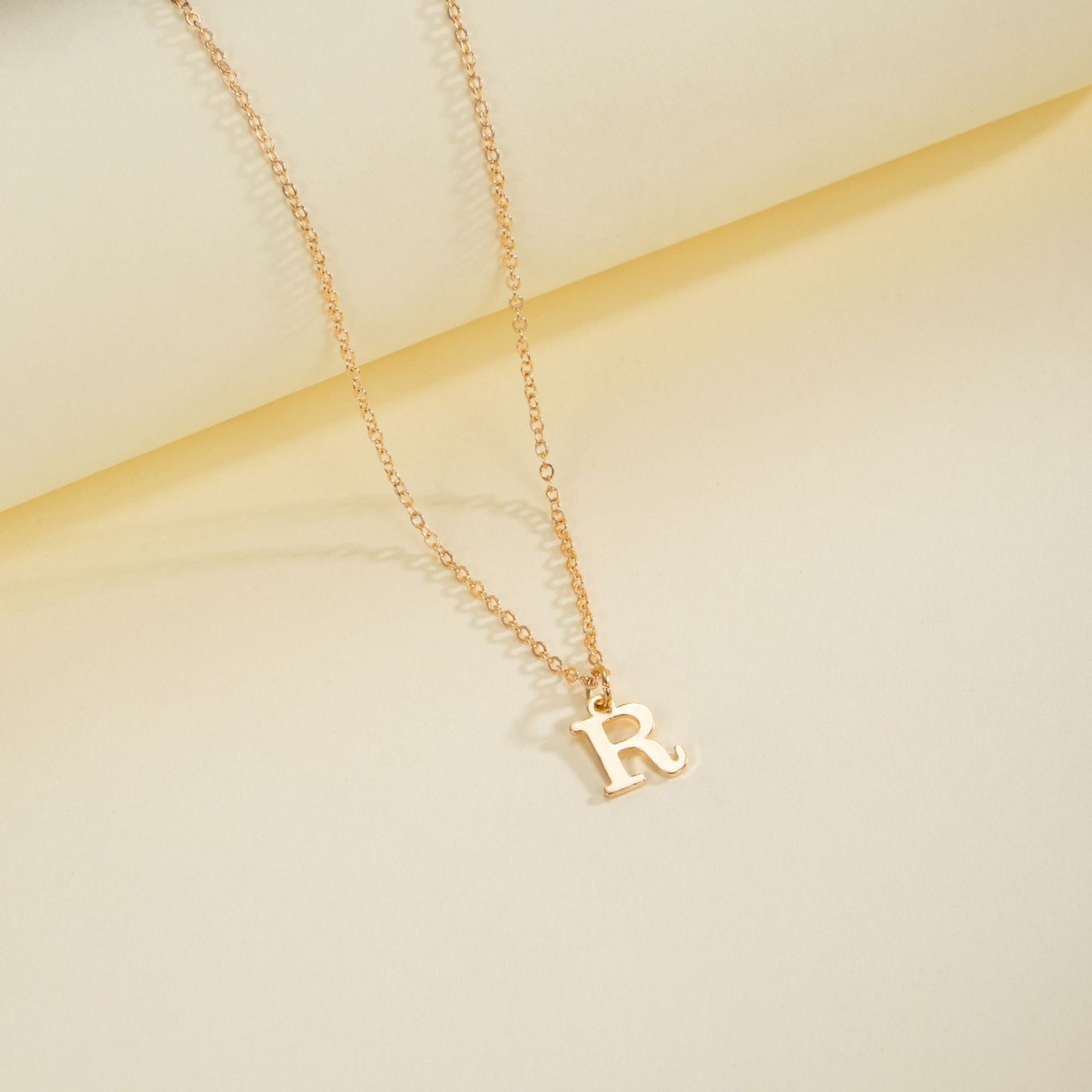 English Letter Necklace Female
