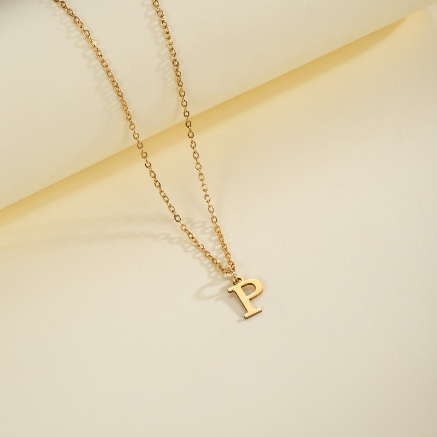 English Letter Necklace Female