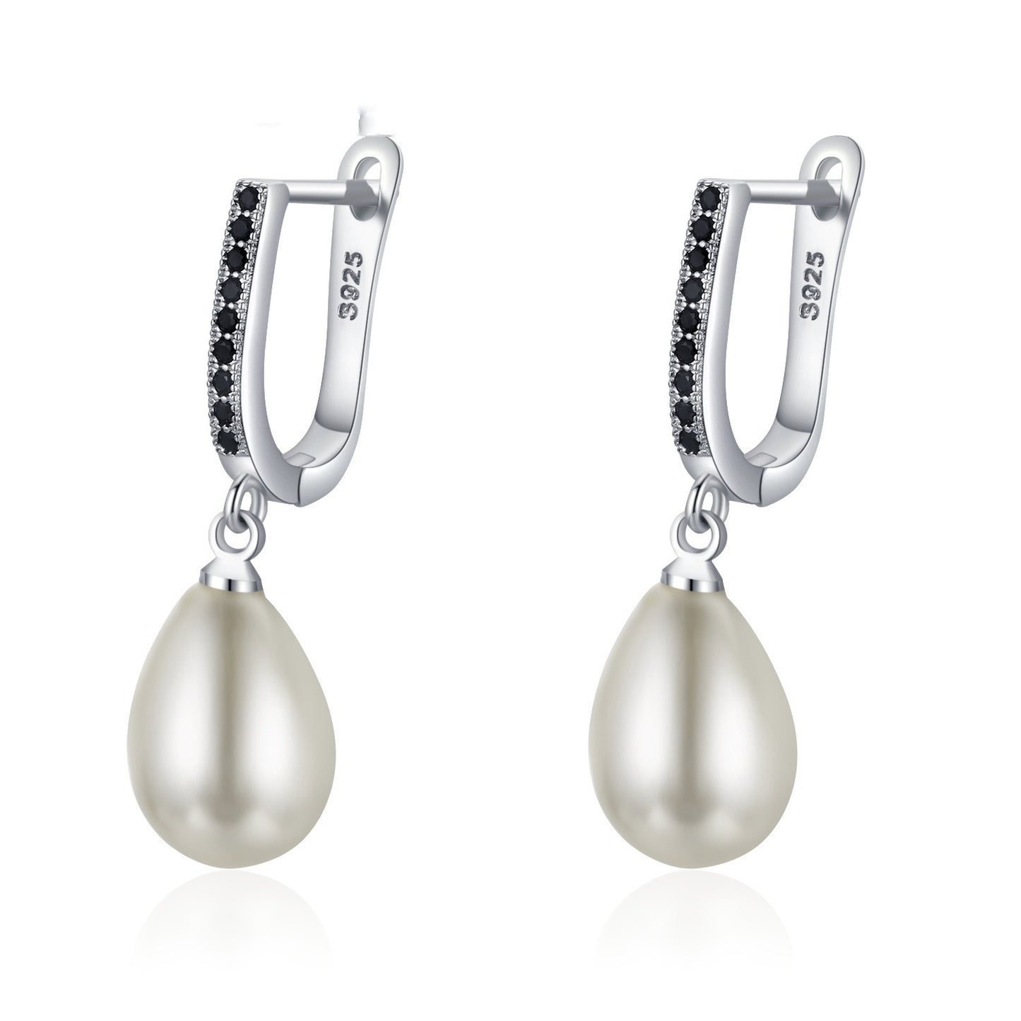 Popular Accessories Circle Full Rhinestone Zircon Earrings