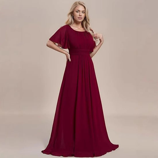 Slimming Party Evening Dress Grandeur Design , party dress ,long dress