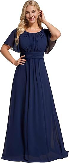 Slimming Party Evening Dress Grandeur Design , party dress ,long dress