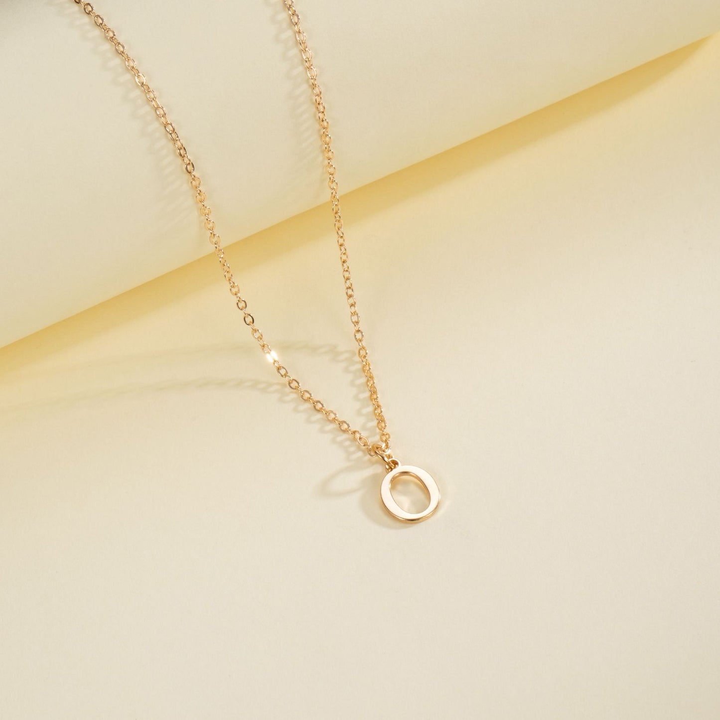 English Letter Necklace Female
