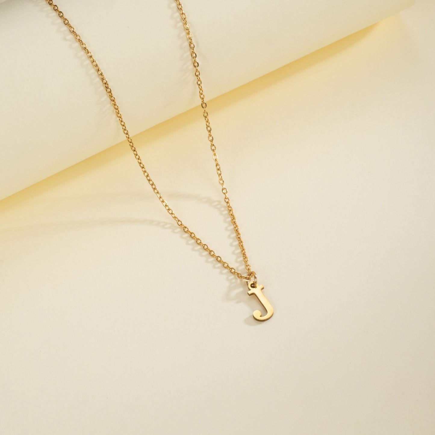 English Letter Necklace Female