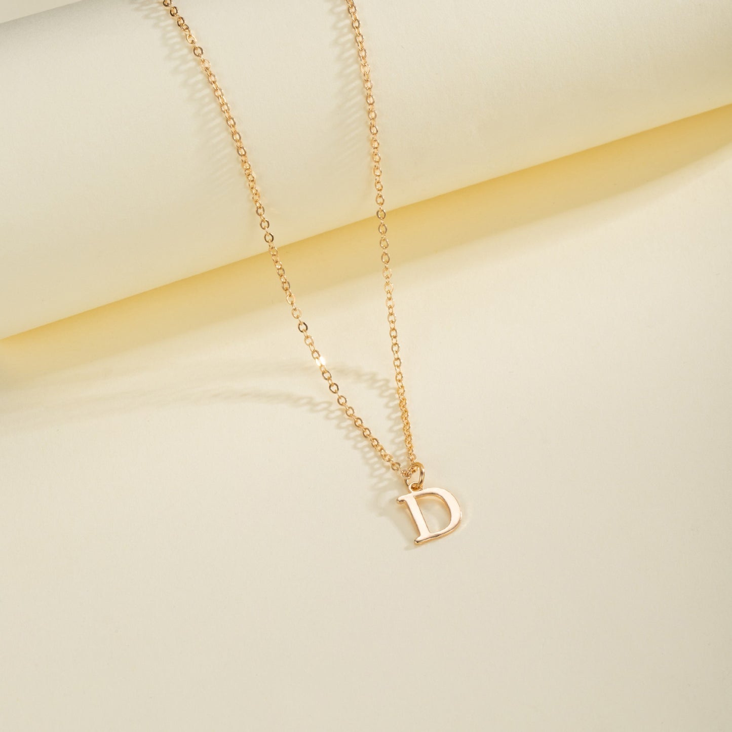 English Letter Necklace Female