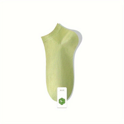 5 Pairs Stylish And Vibrant. Women's Cotton Socks. Lightweight And Breathable.
