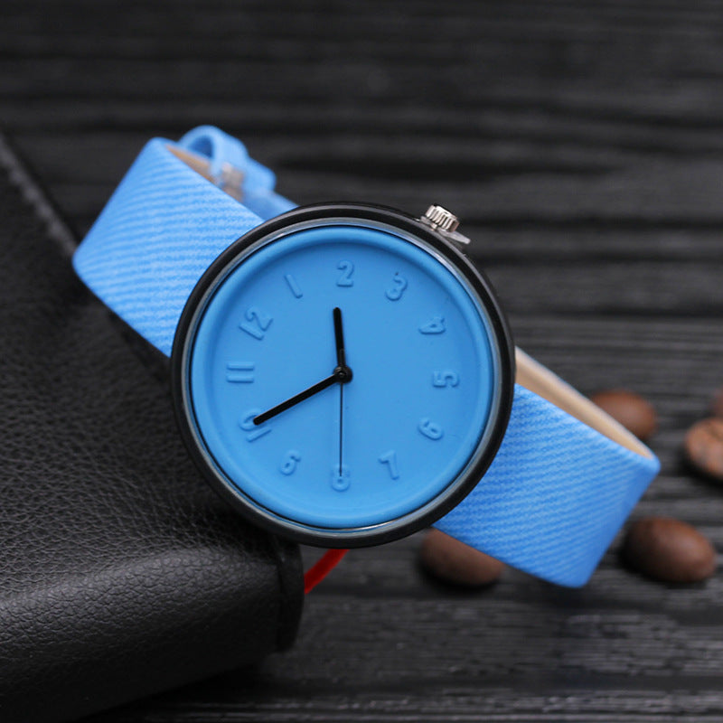 Creative ladies quartz watch,coloured watches
