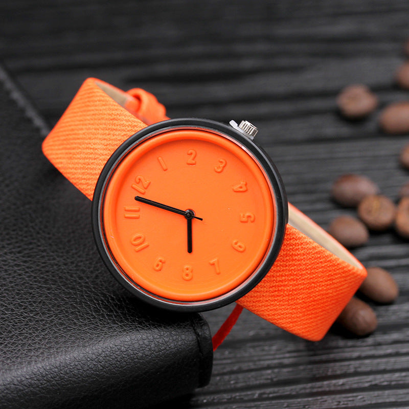 Creative ladies quartz watch,coloured watches