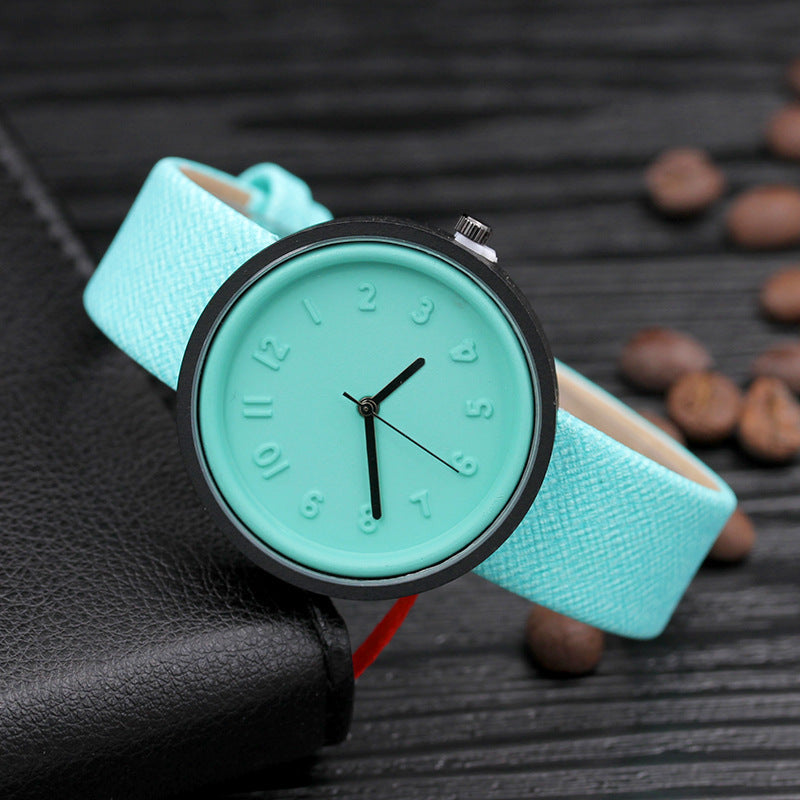 Creative ladies quartz watch,coloured watches