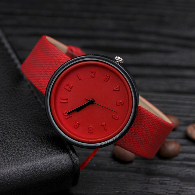 Creative ladies quartz watch,coloured watches
