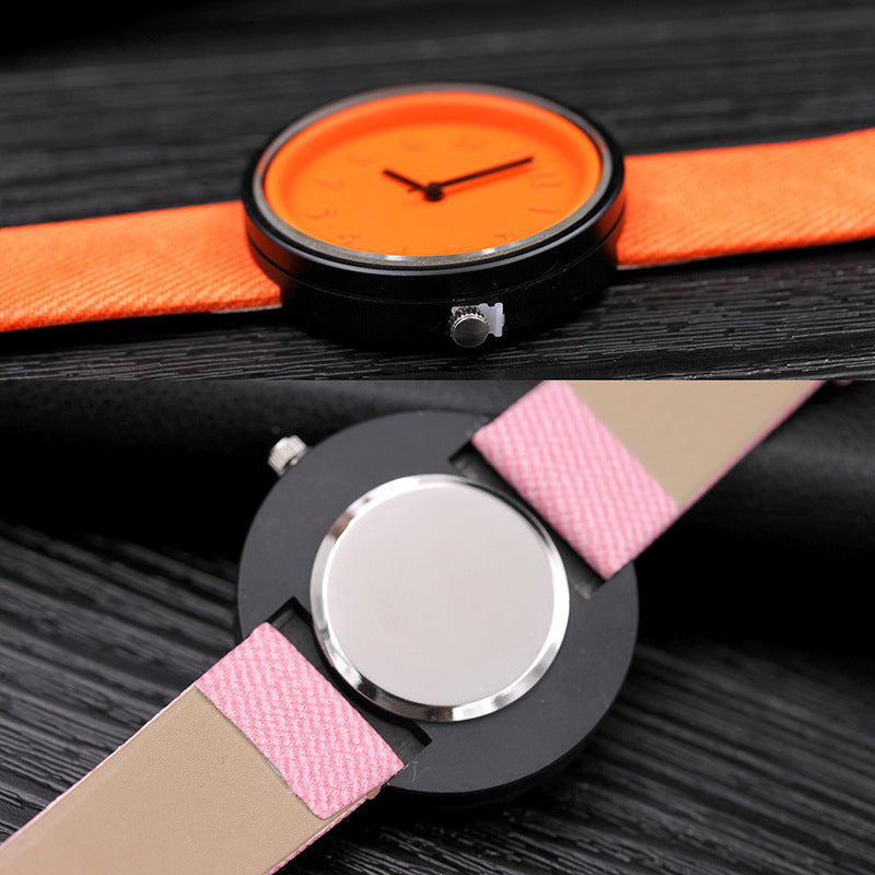 Creative ladies quartz watch,coloured watches