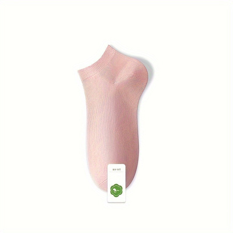 5 Pairs Stylish And Vibrant. Women's Cotton Socks. Lightweight And Breathable.