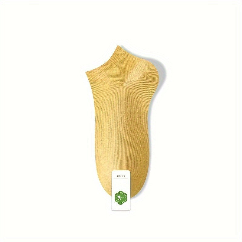 5 Pairs Stylish And Vibrant. Women's Cotton Socks. Lightweight And Breathable.