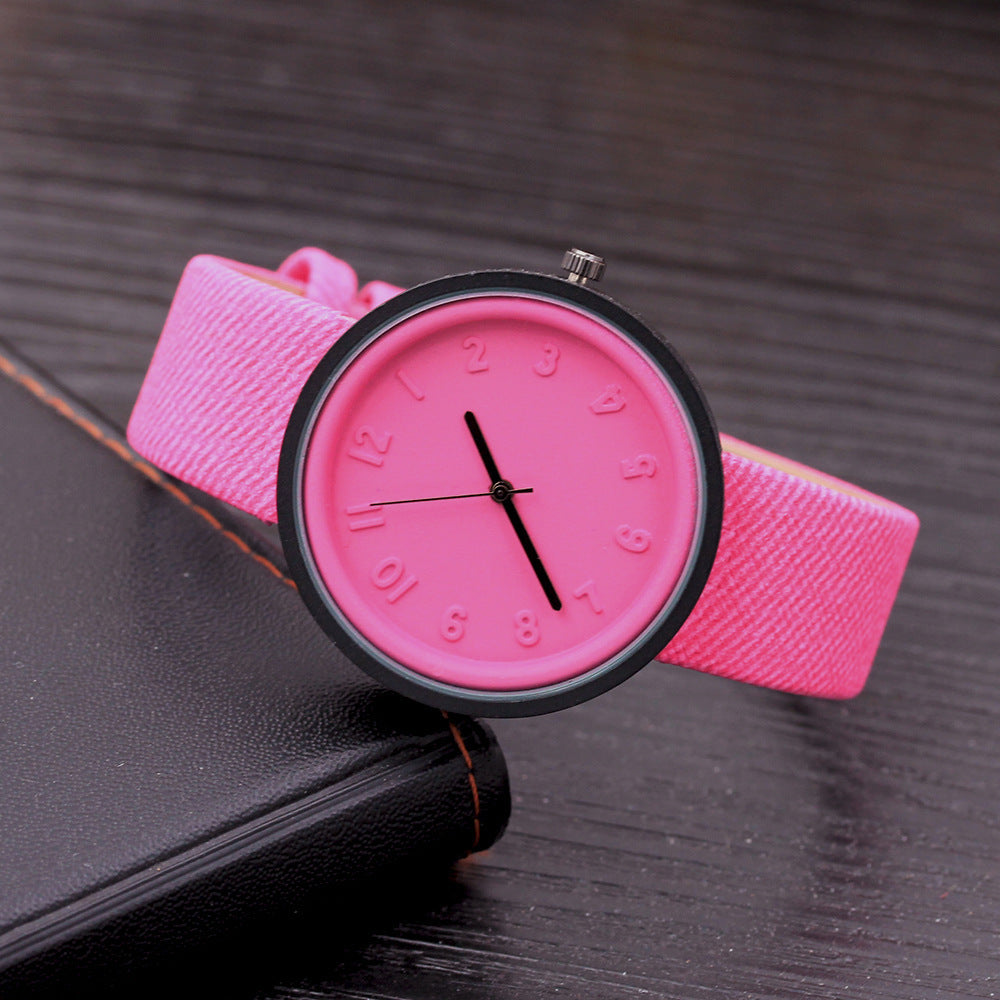 Creative ladies quartz watch,coloured watches
