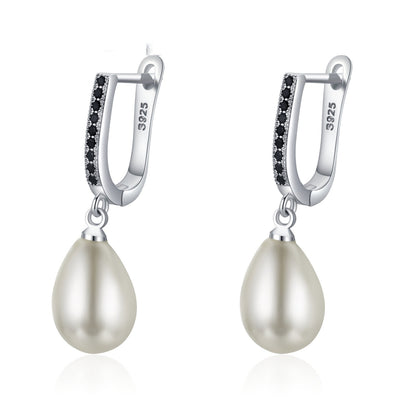 Popular Accessories Circle Full Rhinestone Zircon Earrings