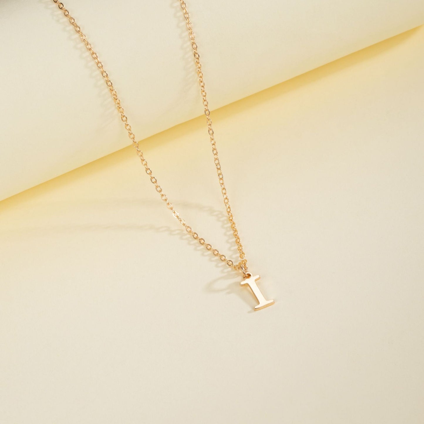 English Letter Necklace Female
