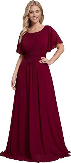 Slimming Party Evening Dress Grandeur Design , party dress ,long dress