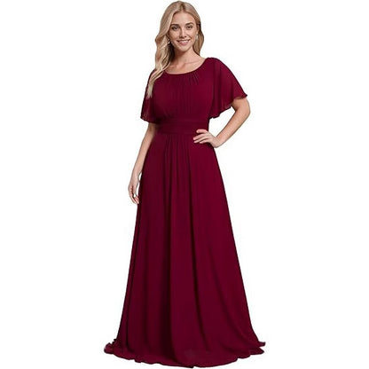 Slimming Party Evening Dress Grandeur Design , party dress ,long dress