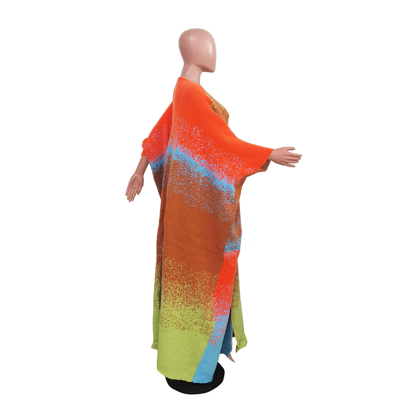 Casual Loose Knitted Long Women's Coat , jersey