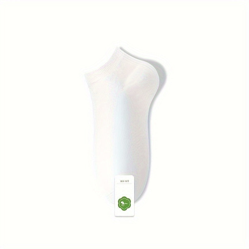5 Pairs Stylish And Vibrant. Women's Cotton Socks. Lightweight And Breathable.